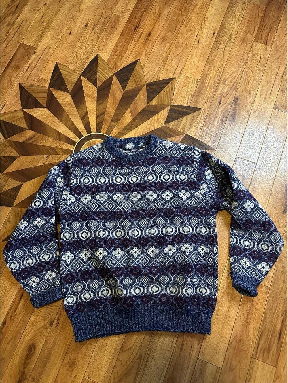 Knights Bridge Wool Sweater Mens Size Large